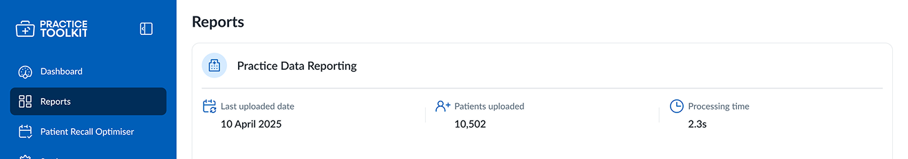 Practice Toolkit Screenshot